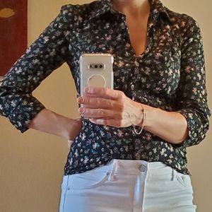 Western style button down shirt